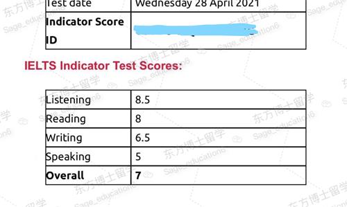 IELTS保分案例2